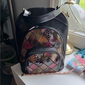 Patricia Nash Patchwork Alencon Backpack